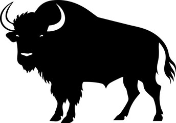 Buffalo Flat Icon