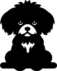 Bichpoo Flat Icon