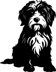 Aussiedooodle Flat Icon