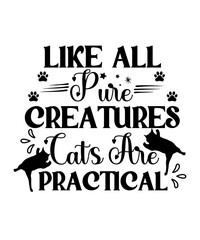 
Funny Cat SVG Bundle, Cat SVG, Kitten SVG, Cat lady svg, crazy cat lady svg, cat lover svg, cats svg, kitty svg, Cut File Cricut, Silhouette,
Coffee Cats and Chill T-Shirt, Funny Animal Tee, Cute Ani