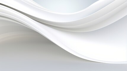 3D Light wave background. abstract dynamic white backdrop