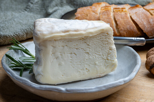 Delice de Bourgogne French cow's milk cheese from Burgundy region of France