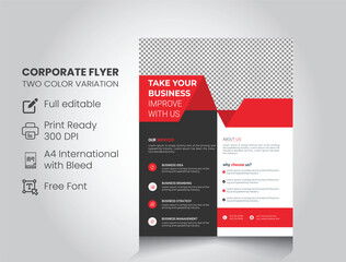 Corporate Flyer Design Template For Business