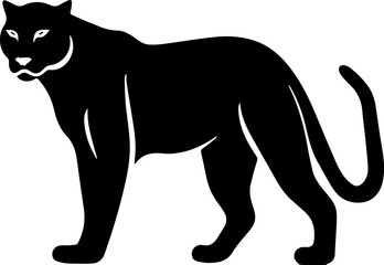 Florida Panther Silhouette Icon