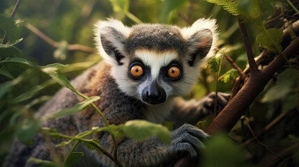 Lemur Catta in the wild