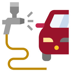 CAR PAINT2 filled outline icon,linear,outline,graphic,illustration