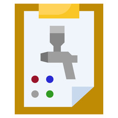 DOCUMENT filled outline icon,linear,outline,graphic,illustration