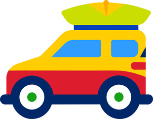 car isolated on white background