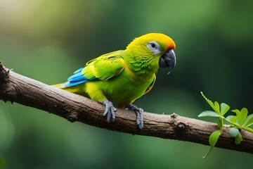 parrot on a branch