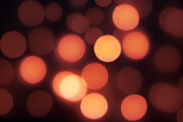 Bokeh Red