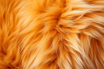 Exploring the Exquisite Craftsmanship and Sustainable Innovation of High-Resolution Synthetic Fur, Unveiling its Intricate Microscopic Fibers and Luxurious Fur-like Texture.