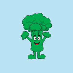 broccoli cartoon character