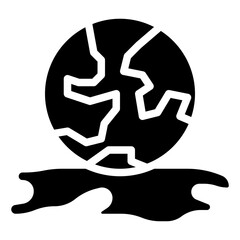 GLOBAL WARMING filled outline icon,linear,outline,graphic,illustration