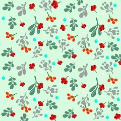 Christmas holly vines and leaf seamless pattern background
art design pattern illustration