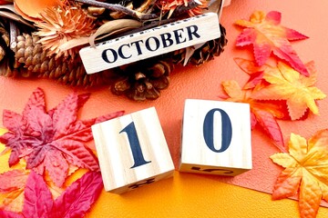 １０月の背景イメージ