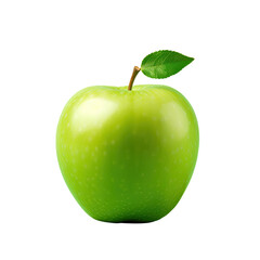 Closeup view of fresh green apple