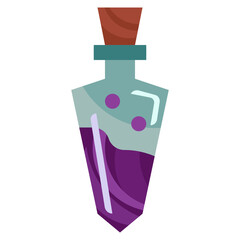 POTION filled outline icon,linear,outline,graphic,illustration