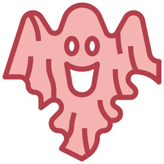 SPIRIT filled outline icon,linear,outline,graphic,illustration