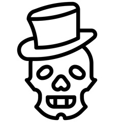 DEATH filled outline icon,linear,outline,graphic,illustration