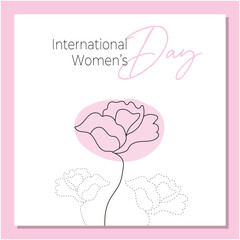 International Women's Day post template