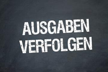Ausgaben verfolgen	