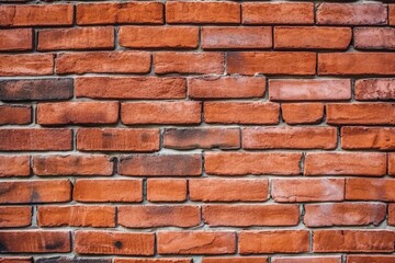 Obraz premium dark red brick wall