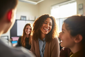 High School Teacher's Dynamic Classroom Engagement