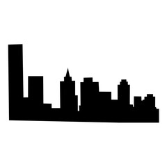 Fototapeta premium Modern City Skyline Vector illustration