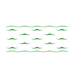 green water wave icon