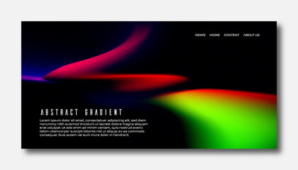Abstract color gradient, modern blurred background and texture, template with an elegant design concept, minimal style composition, Trendy Gradient for your graphic design