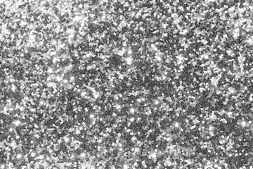 GREY GLITTER sparkling background with bright reflections