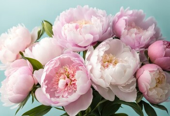 Obraz premium bouquet of pink roses