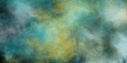 Fototapeta premium Abstract green watercolor background. Creative green shades hand drawn texture. Watercolor paper textured aquarelle canvas for modern creative design. grunge background with space for text or image.