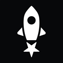 Illustrated Rocket, Spacecraft and spaceship JPEG image with High Quality