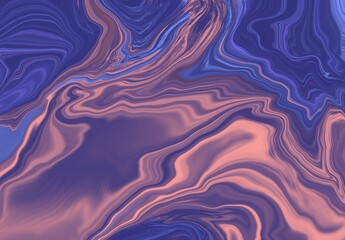 Fluid art texture colored waves and swirling forms. Fluid painting abstract texture. An abstract mixture of liquid colorants that flows up and down making wavy backdrop.