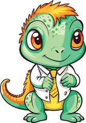 Iguana, Illustration Vector