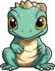 Iguana, Illustration Vector