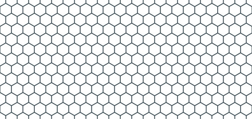 hexagon geometric pattern. seamless hex background. abstract honeycomb cell. vector illustration. design for the background flyers, ad honey, fabric, clothes, texture, textile pattern