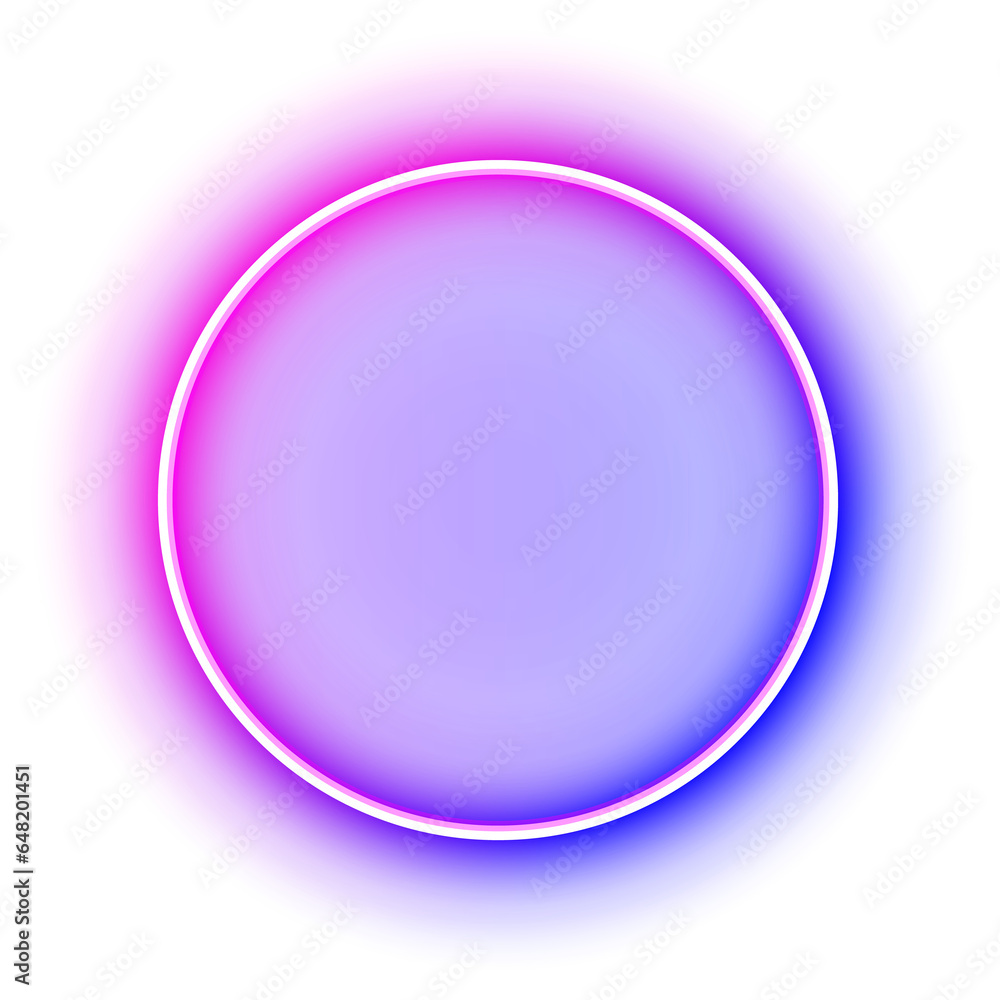 Poster neon rectangle frame. glowing outline shapes . vector abstract background illustration.