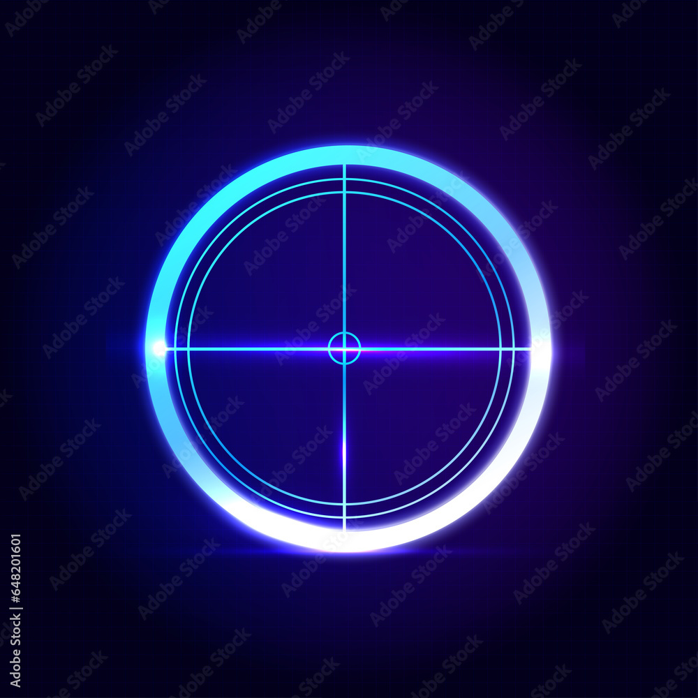 Poster neon rectangle frame. glowing outline shapes . vector abstract background illustration.