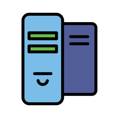  Base Data Hosting Icon