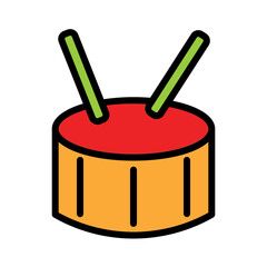  Beat Drum Stick Icon