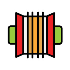 Fototapeta premium Instrument Music Play Icon