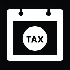 tax icon temlate, vector illustration