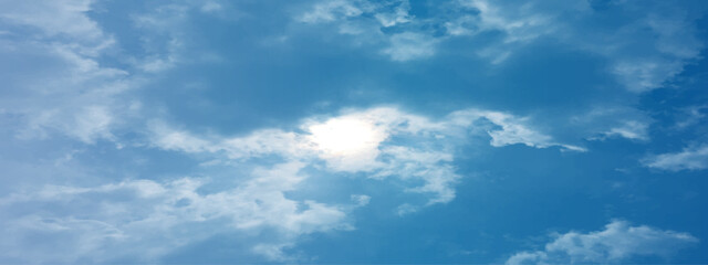 Obraz premium sky blue clouds sunny background image surface vintage amazing colorful art paint natural pattern marble use interior unique graphics effect artistic canvas space for text splashed wallpaper texture