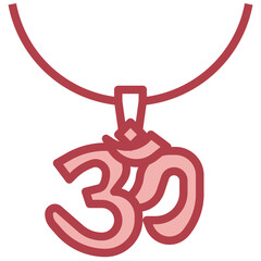 RELIGIOUS JEWELRY filled outline icon,linear,outline,graphic,illustration