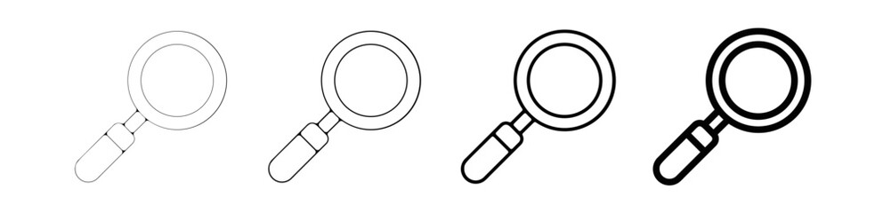 picto logo icones et symbole trace noir loupe geo carte map zoom