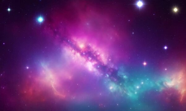 "A 4K Flight Into The Small Magellanic Cloud Galaxy, or Nubecula Minor, incorporates elements furnished by NASA images in its exploration of the Small Magellanic Cloud Galaxy in deep space, highlighti