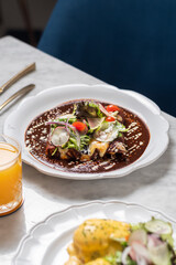 stew with vegetables