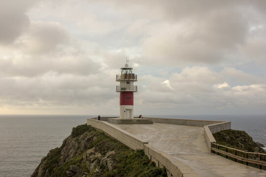 Cape Ortegal lighthouse in Galicia, Spain
